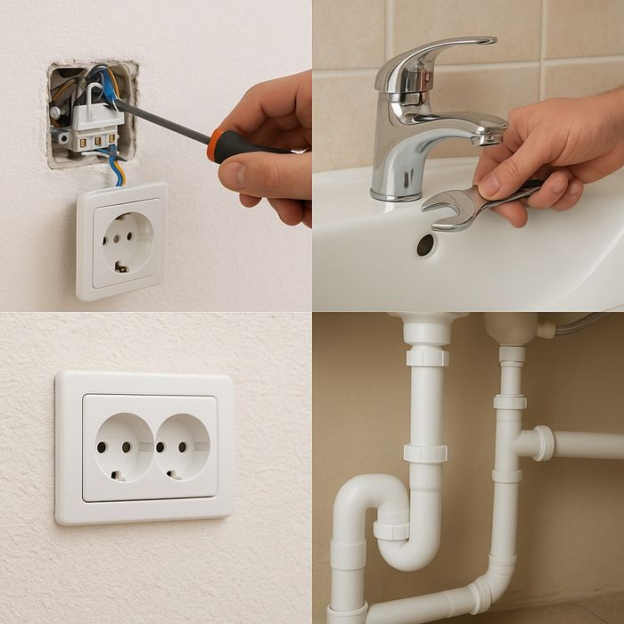 Электрик/Сантехник/Мастер на час. Быстрый выезд. Гарантия. Честные цен