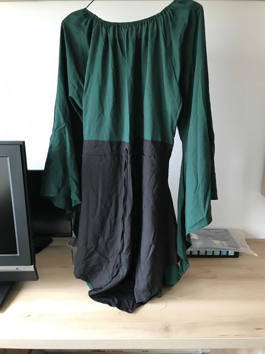 Rochie verde Tauriel din Stăpânul Inelelor Halloween Recuzită teatru