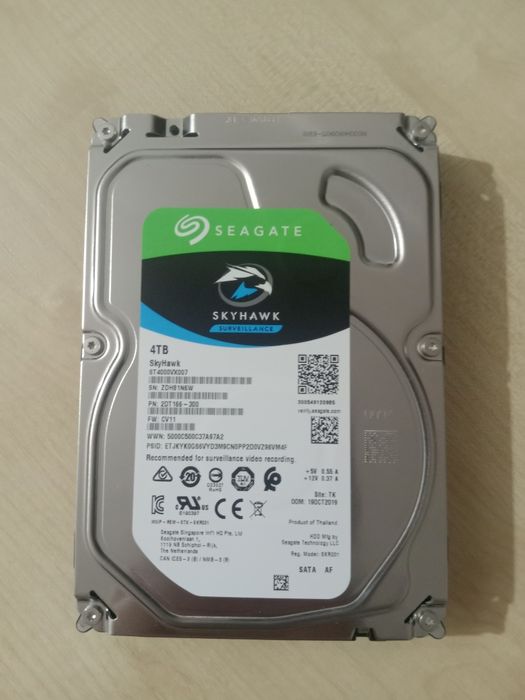 Жёсткий диск на 4 терабайта