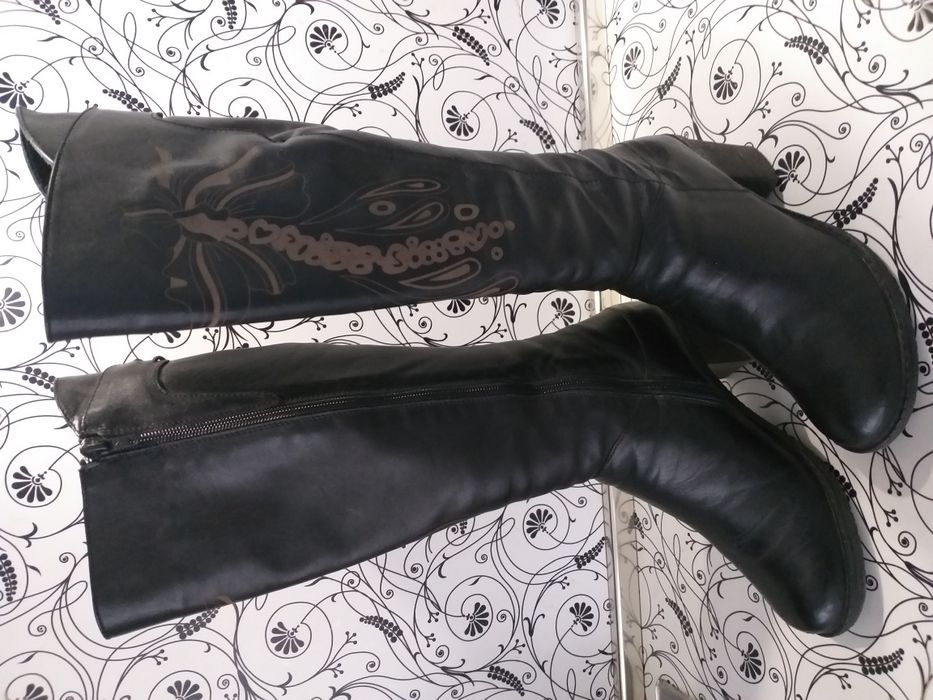 Дамски ботуши естествена кожа 36 номер