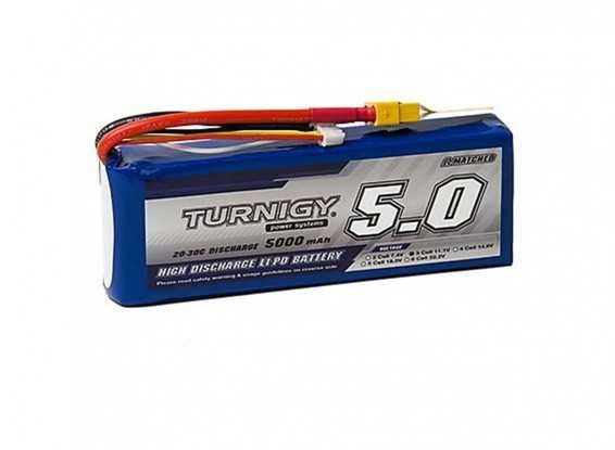 Li-Po Turnigy 5000mAh 3S 20C LiPo Pack Navomodel Plantat Nadit Pescuit