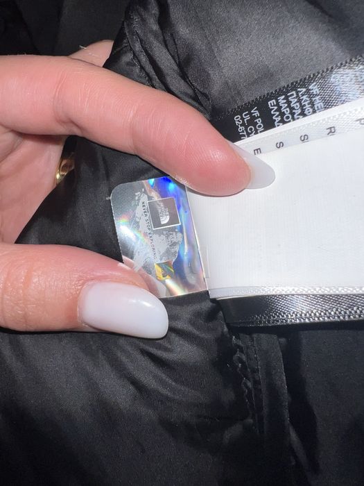 Geaca originala The North Face cu pene si puf