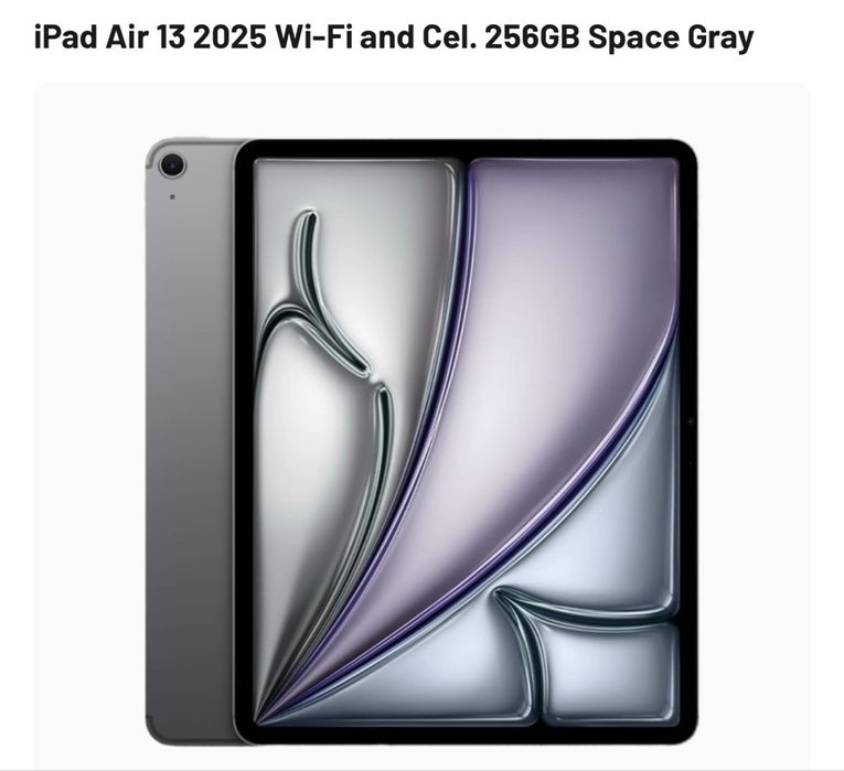 Apple Ipad Air 13 M3 wi-fi+ celular 256gb