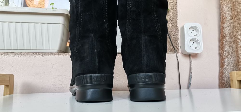 Ботуши Hogl-Gore-tex 38 н Естествен велур