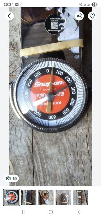 cheie dinamometrica Snap-on tarqometer