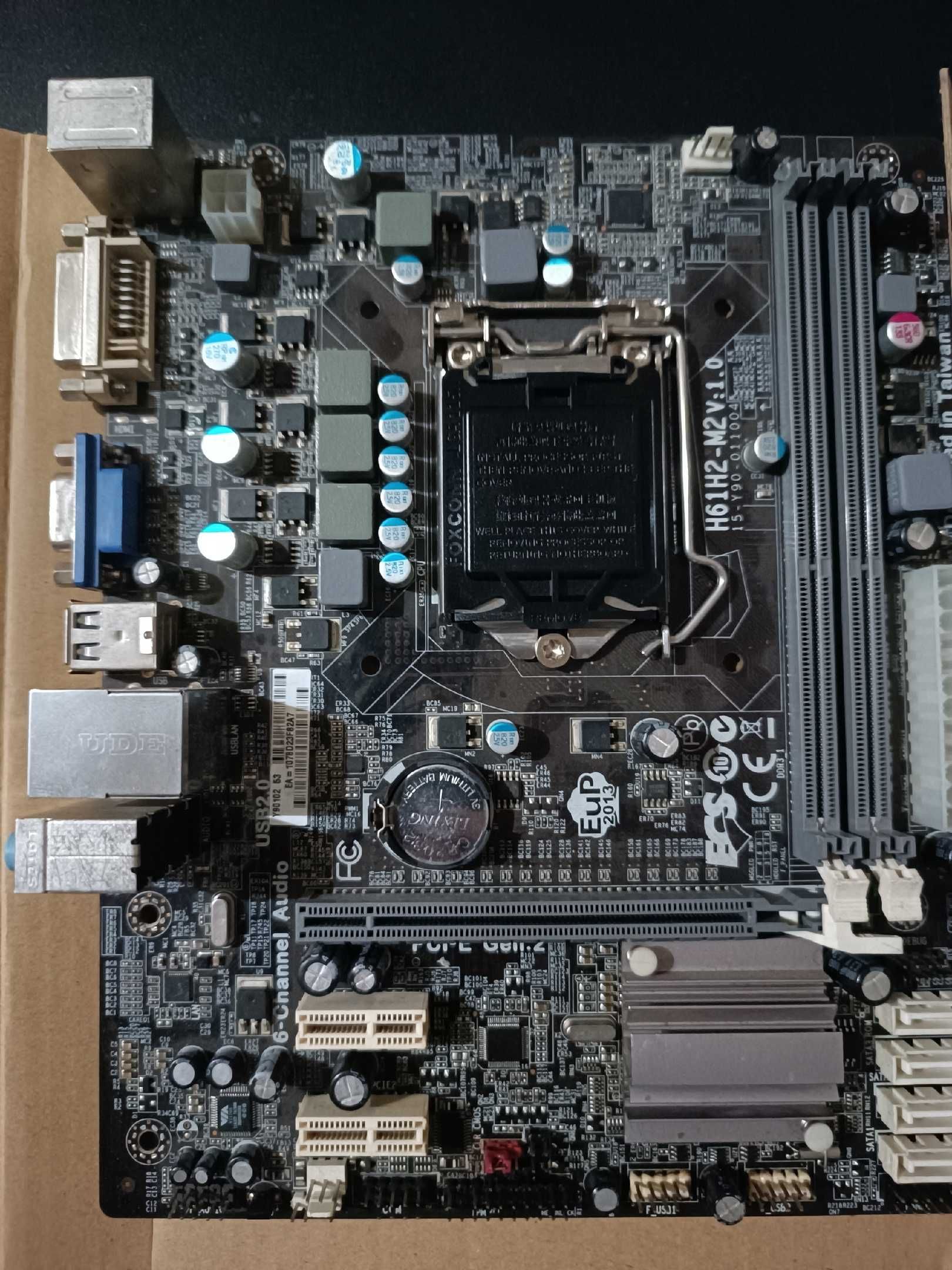 материнская плата  ECS Elitegroup H61H2-M2