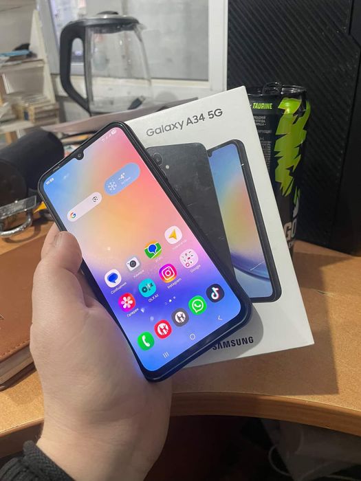 Самсунг А34 5G 256 gb redmi note 9