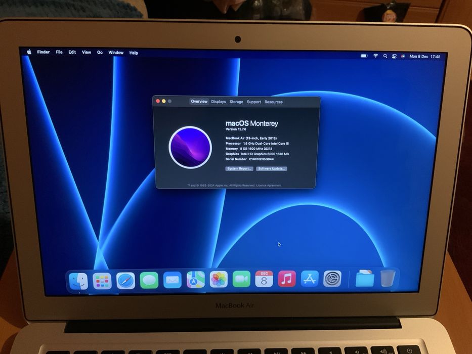 Vand MacBook Air 2015