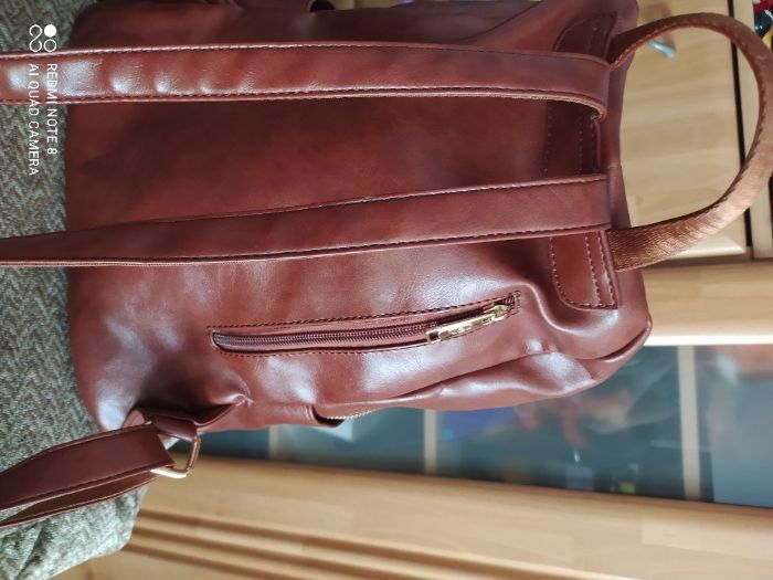 Rucsac  coofit  maro si geanta PIMKIE