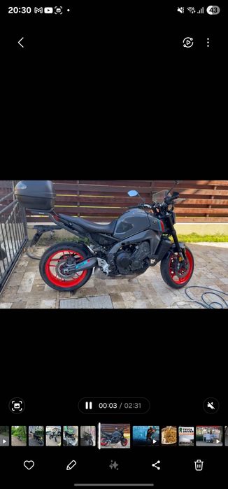 Yamaha mt09 gen3 2023