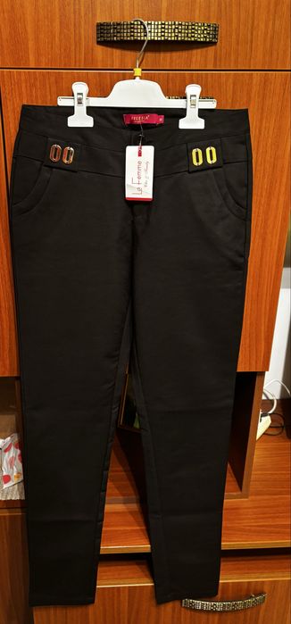 pantaloni de dama La Femme din bumbac