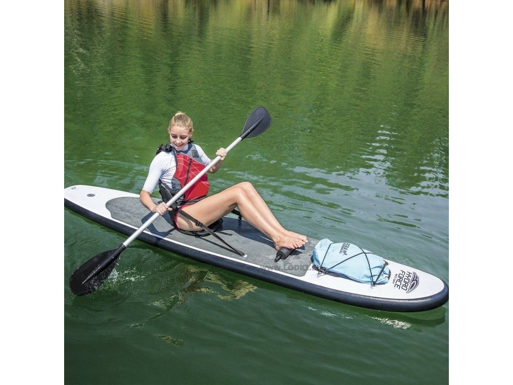 BESTWAY 65054 - Надуваем SUP борд и каяк "Hydro-Force WaveEdge"
