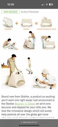 Stokke bounce and sleep