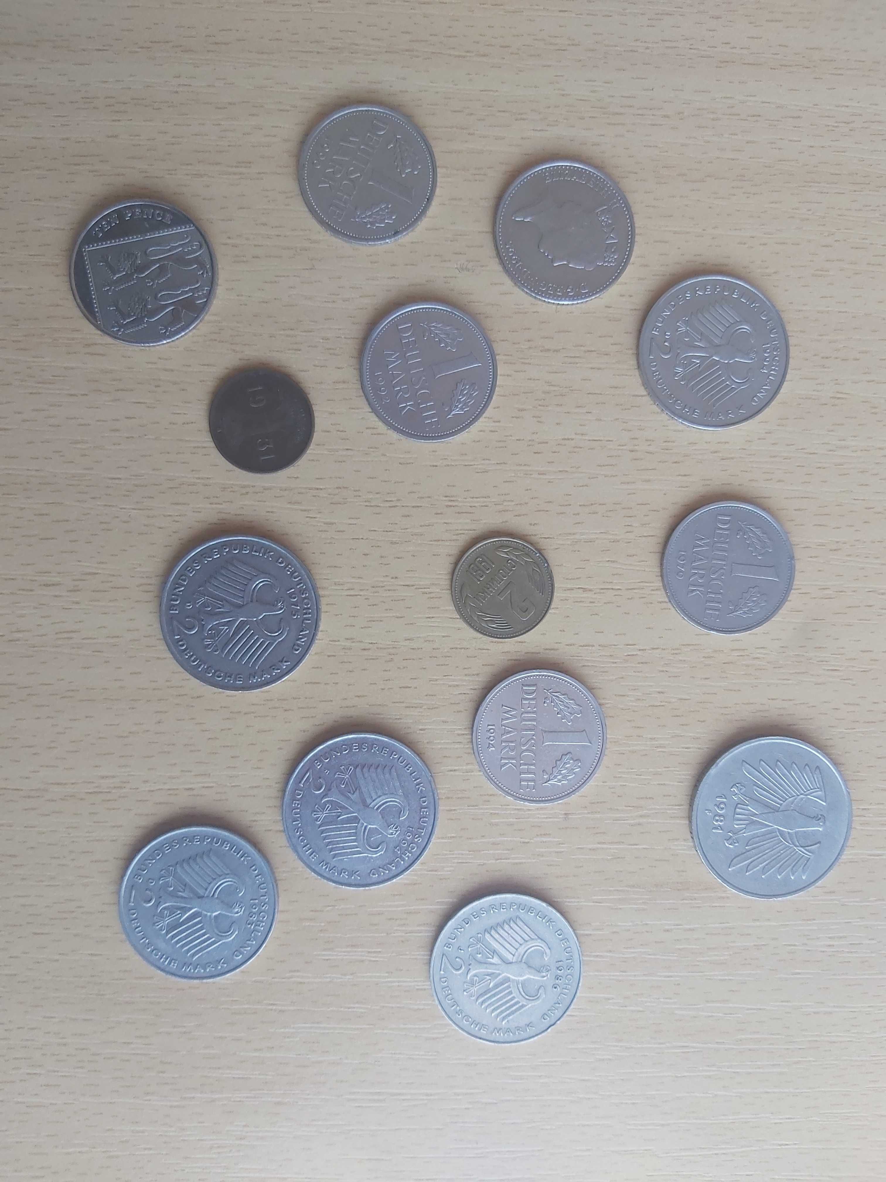 Колекция монети - долари и марки