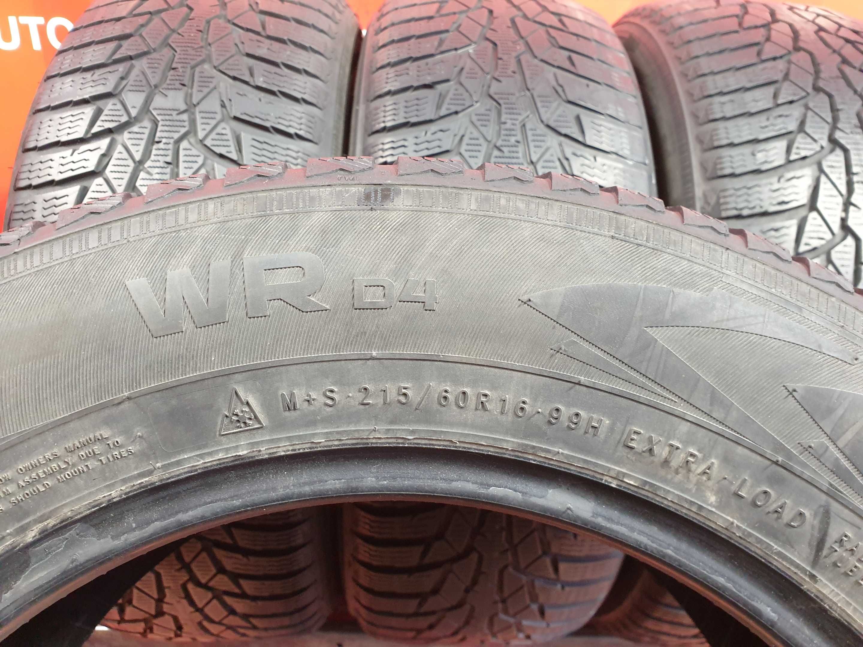 Anvelope de IARNA - 215/60/16 - NOKIAN - 5.89 MM - DOT 2018 !