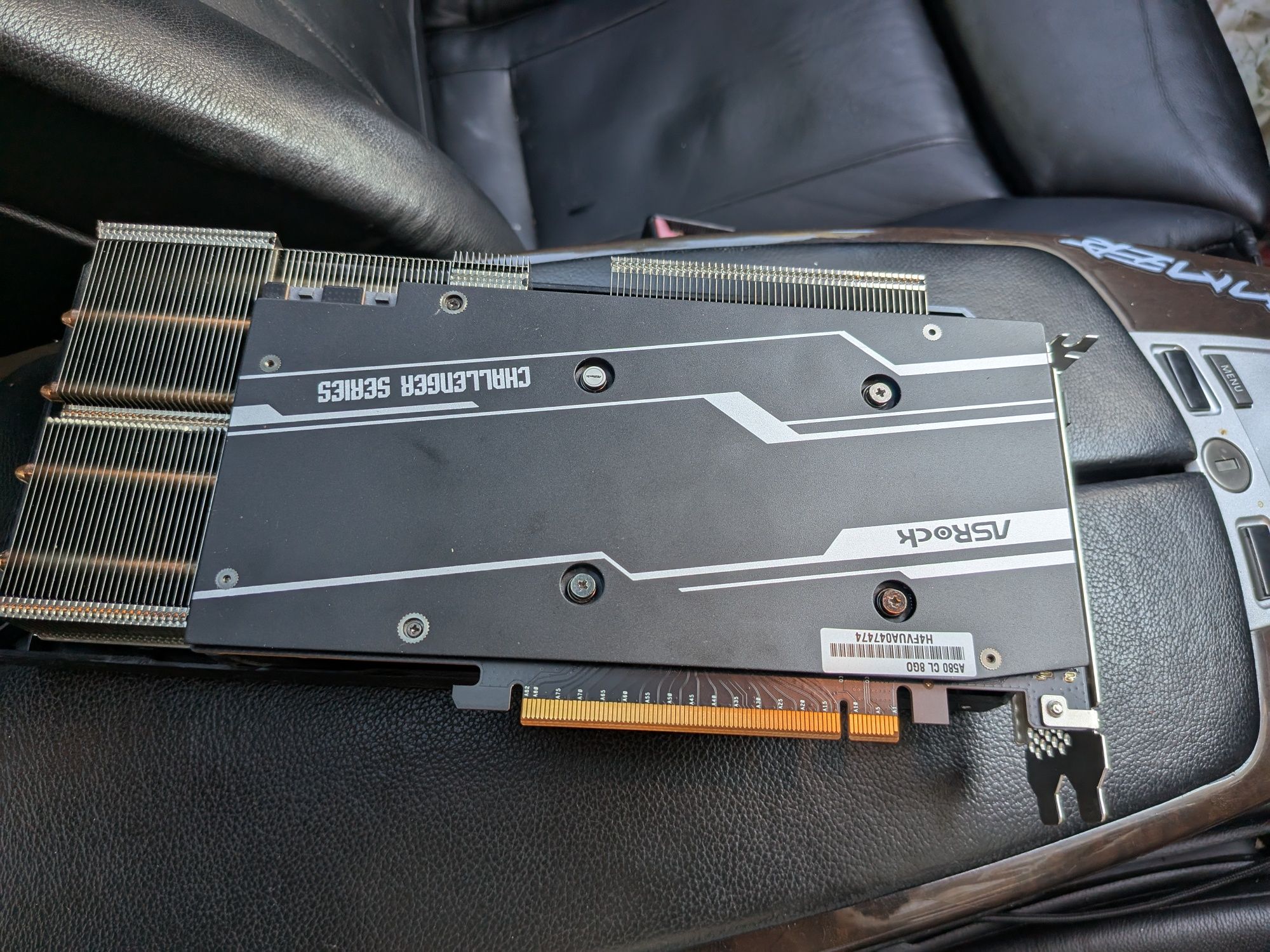 Видео карта ASRock Intel Arc A580 Challenger OC 8GB GDDR6 IA580-CL-8GO