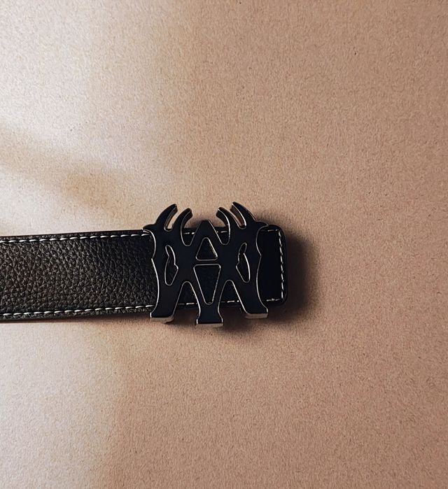 Curea Amiri nappa din piele premium