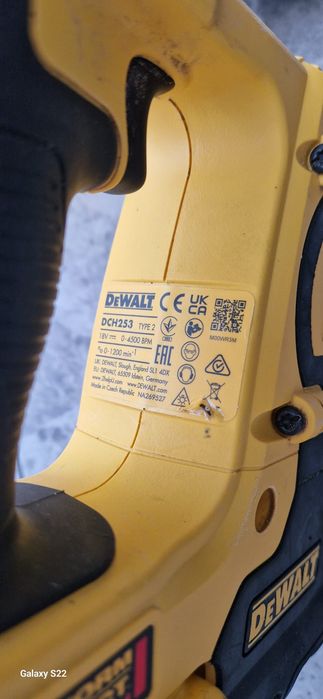 Dewalt rotopercutor, pistol de capse pe acumulator