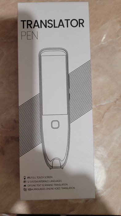Stilou  portabil de scanare pentru traducere