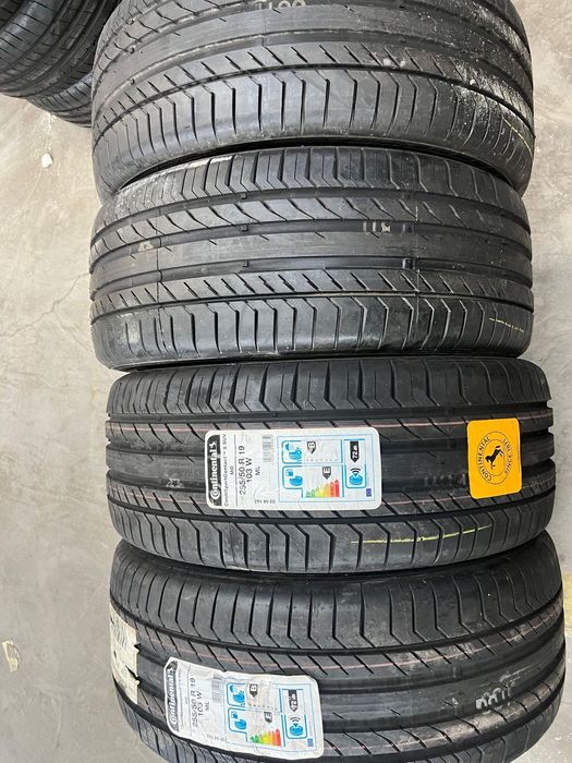 Vând 4 anvelope 255/50/19 Continental de vară noi
