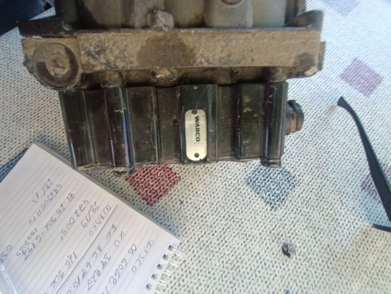 Wabco EBS кранове за МАН спирачен и кран за възглавници