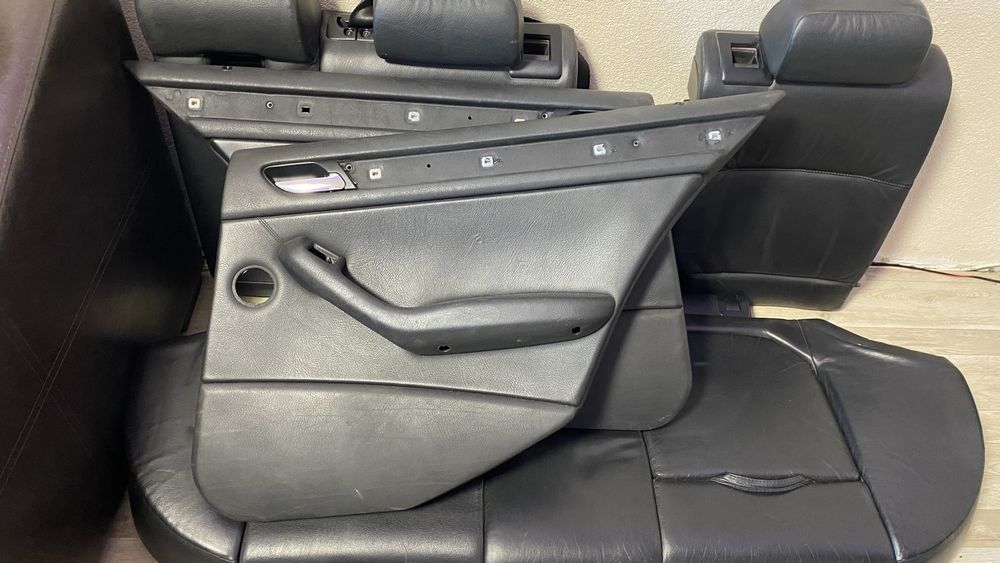 Кожен салон с детски столчета BMW Е46 комби