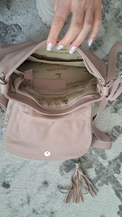 Geanta / poseta piele naturala Benvenuti Lucia di Gioia