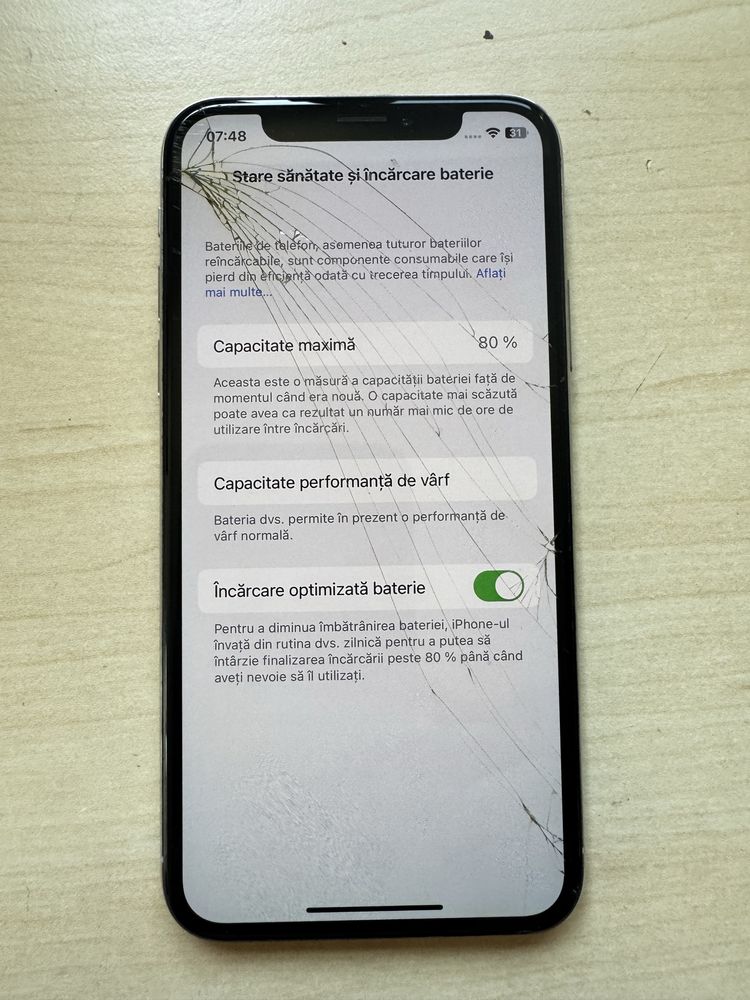 iPhone X 64GB de piese sau reparat - vezi descrierea