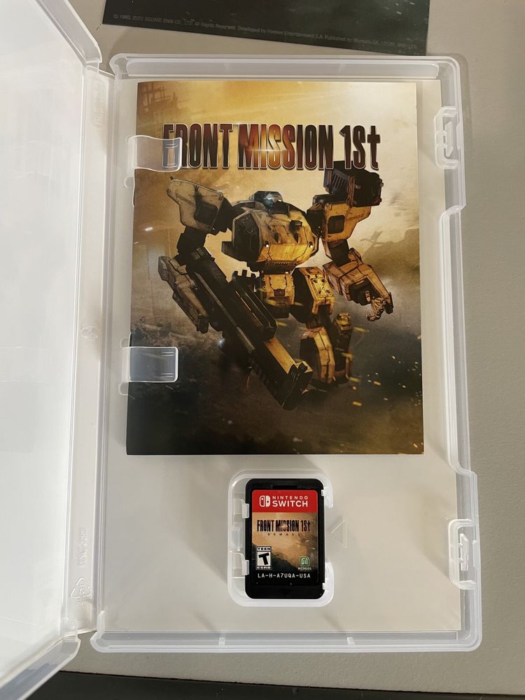 Front Mission 1st remake limited edition для Nintendo Switch