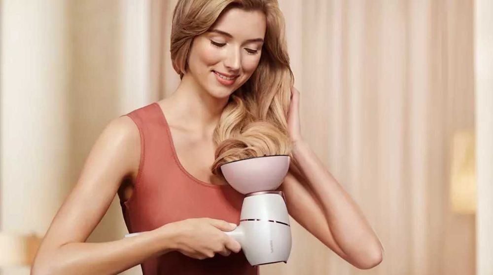 Сешоар Philips Prestige BHD628/00, SenseIQ сензор