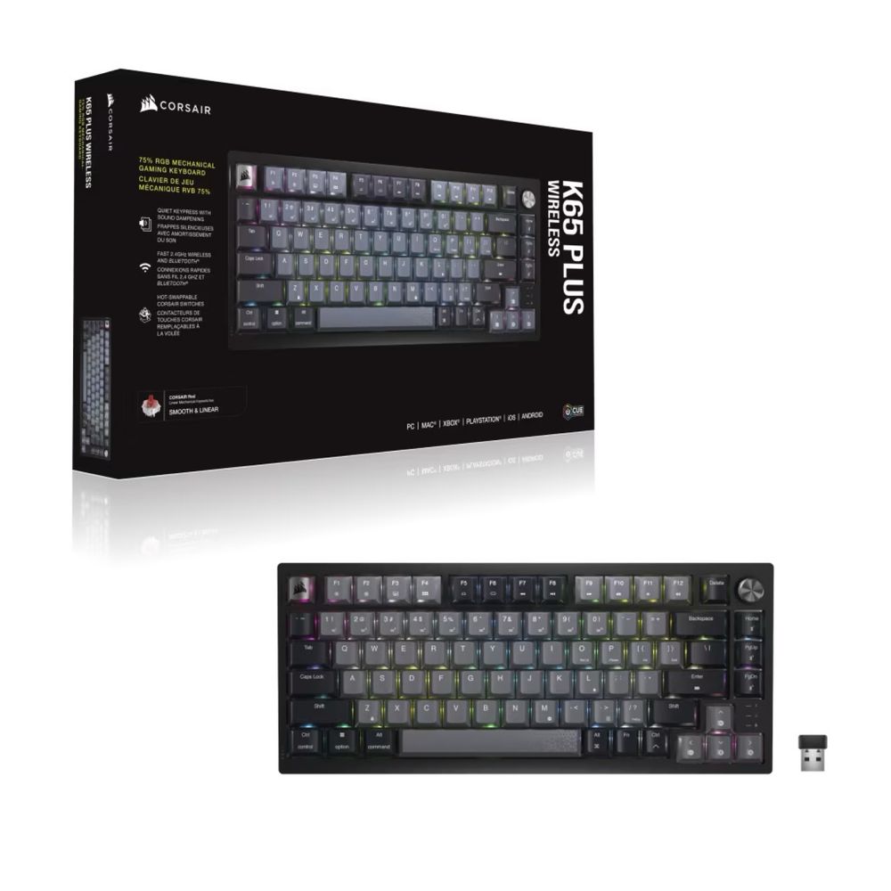 Геймърска клавиатура Corsair K65 Plus (Виж други обяви в профила)