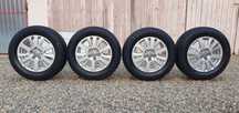 Jante aliaj originale audi pe 16. 5x112. Cu cauciucuri M +S.