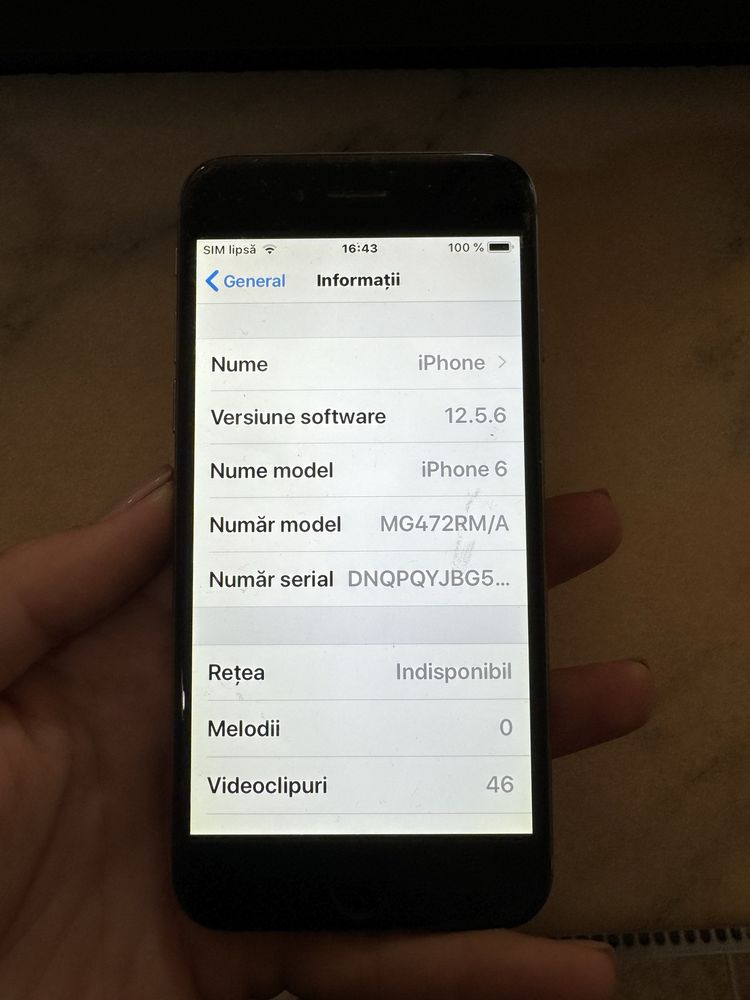 Iphone 6 16 GB in stare foarte buna