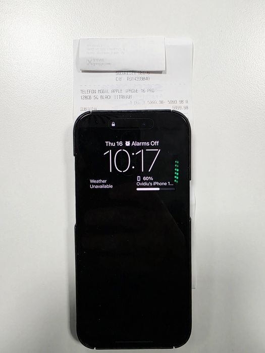 iPhone 16 Pro – 128 GB – Black Titanium
