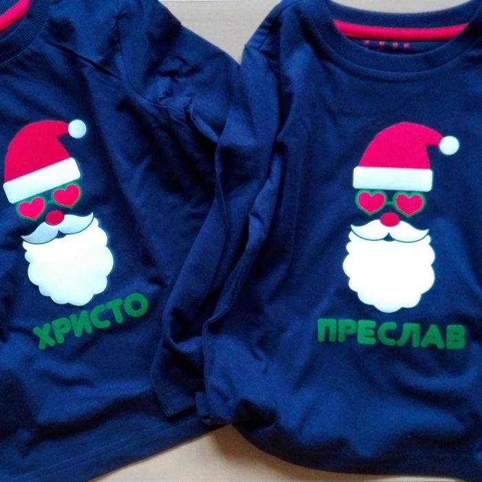 Коледа-Персонализирана детска блуза