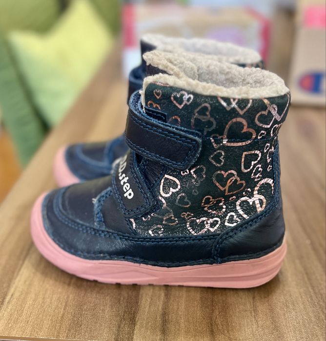 Детски топли боси ботуши ддстеп D.d.step номер 22