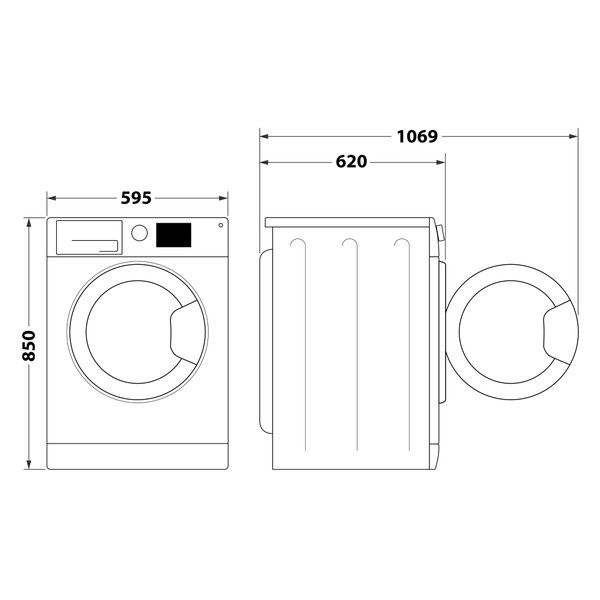 Indesit 6kg steam Индезит 6кг пар