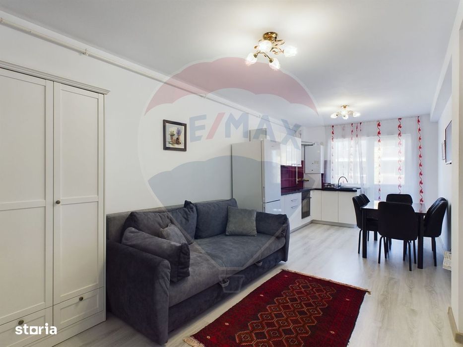 Apartament 2 camere, 43 mp, open space, mobilat, Sânpetru