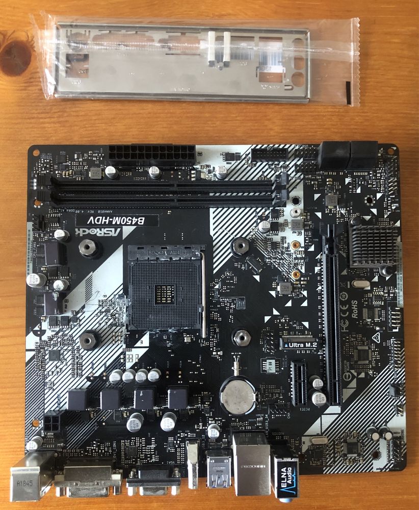 Дънна платка ASRock B450M-HDV R4.0