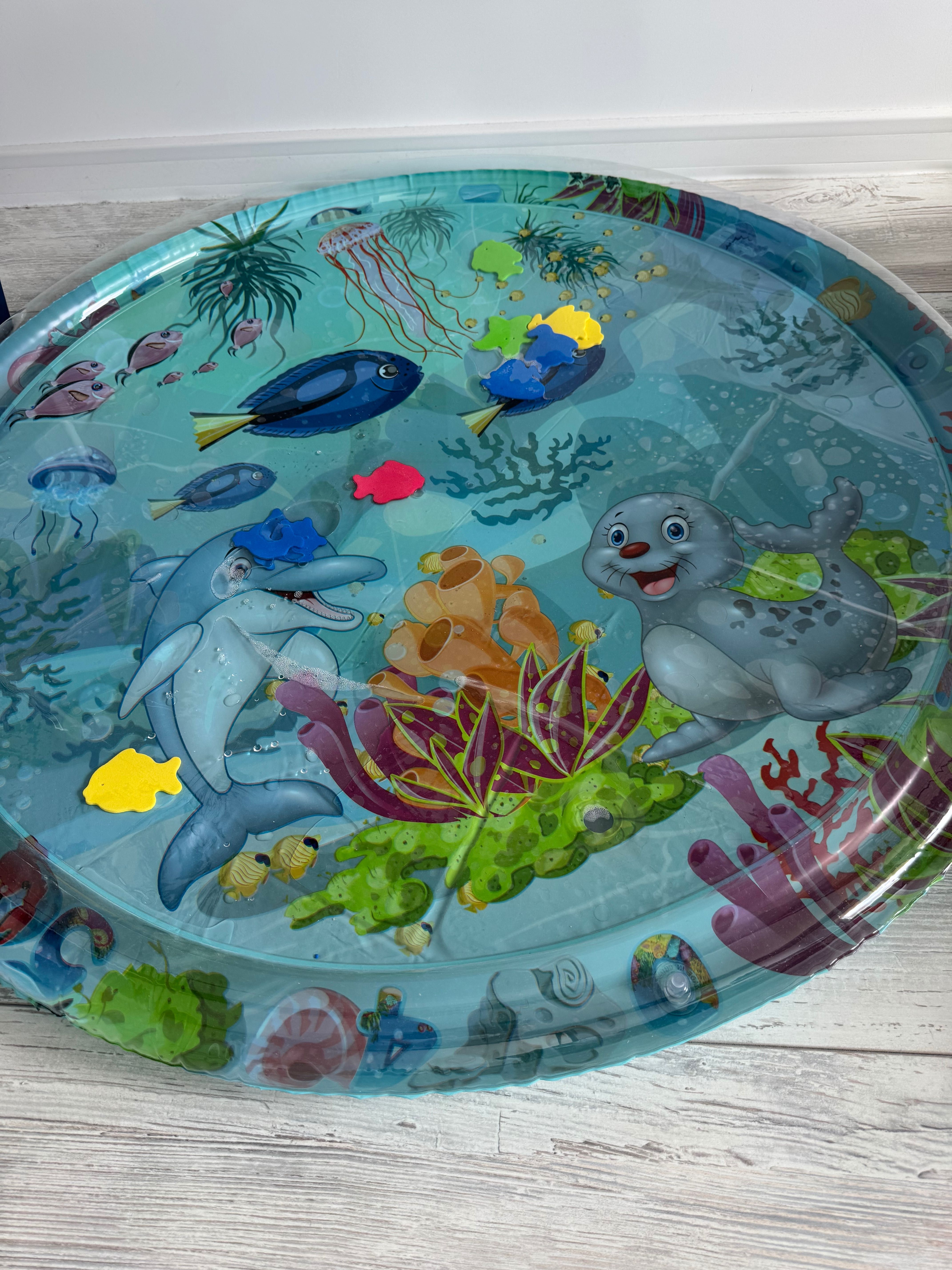 Tummy time подложка с рибки 100/100cm