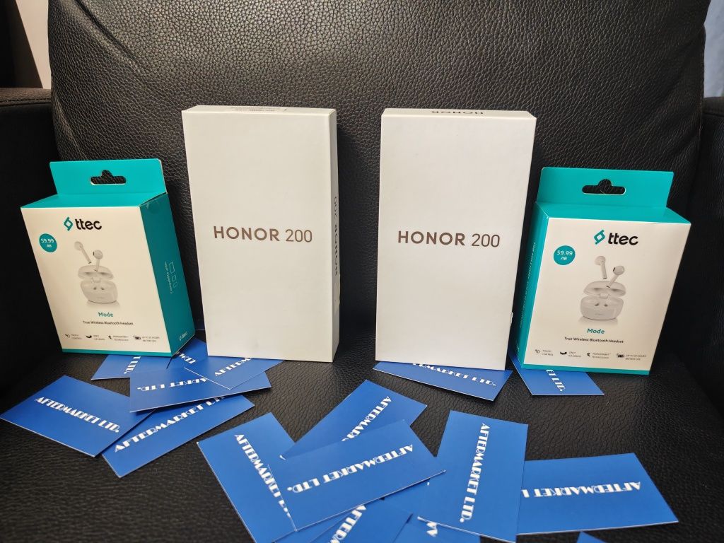 ^^^КАТО НОВ 512GB Honor 200 12GB 5G Гаранция A1 2026г. Black / Черен