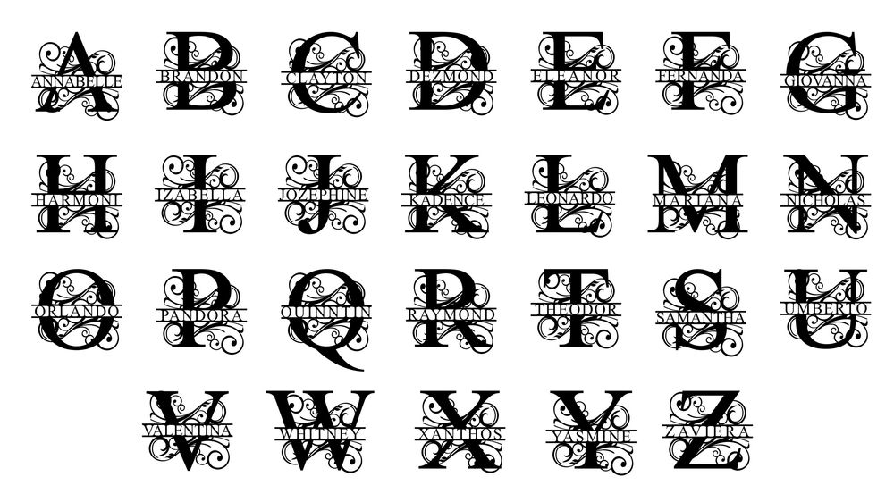 Nume, logo metalic CNC laser