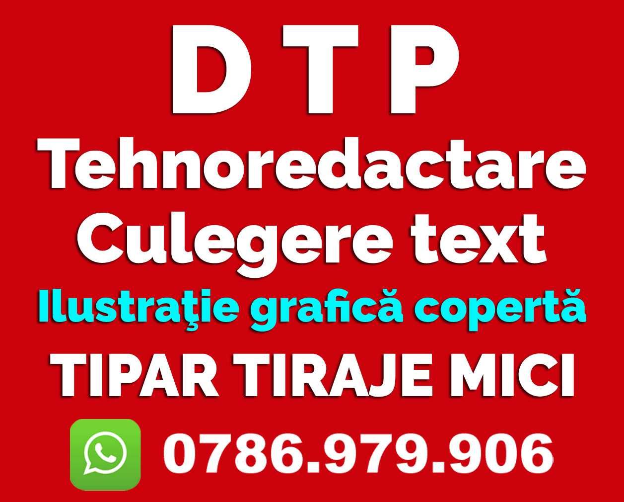 Tehnoredactare carte DTP. 3 lei/pagina. 250 lei grafica coperta.