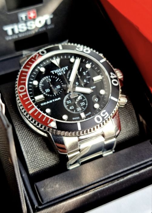 Tissot SEASTAR 1000  Vostok seiko  certina casio new edox bulova