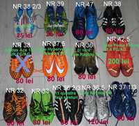 Adidas,Nike ghete cu crampoane fotbal nr 32,34,36,37,38,39,42,47