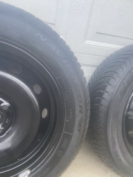 Jante logan ,anvelope 185 65 15 88T debica dot 2023 ca noi