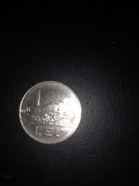 Monedă de 1 leu din 1966