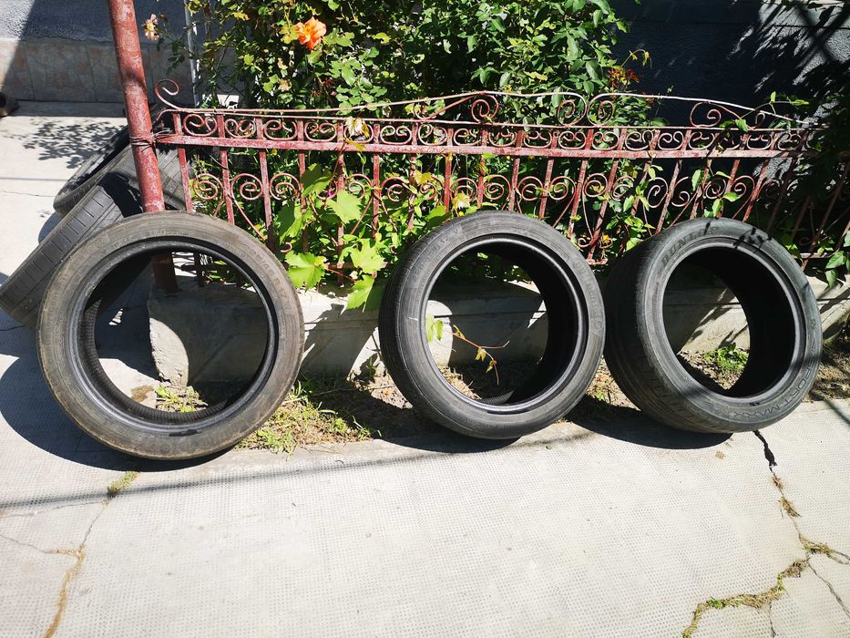 2 seturi anvelope vara 225/45R17 Dunlop, Continental