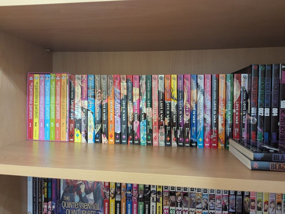 Манга поредици на английски език