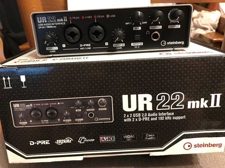 Звуковая карта Steinberg UR 22 mkII